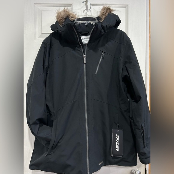 Spyder Jackets & Blazers - Spyder Women's XXL Skyline Insulated Snow Jacket Black Ski Snowboard NWT